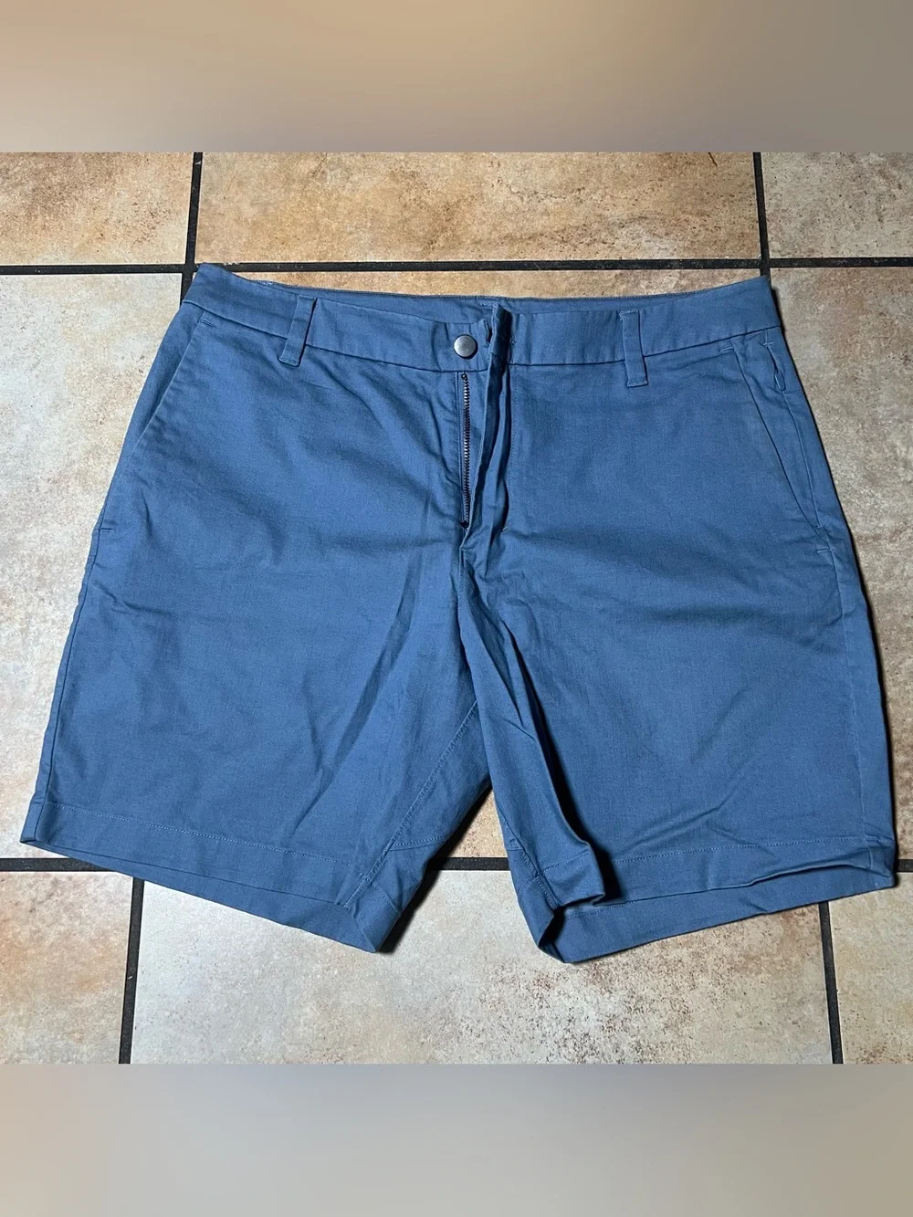 Lululemon ABC Classic Fit Short 7” Warpstreme Steel Blue Men’s “Golf” Shorts 34